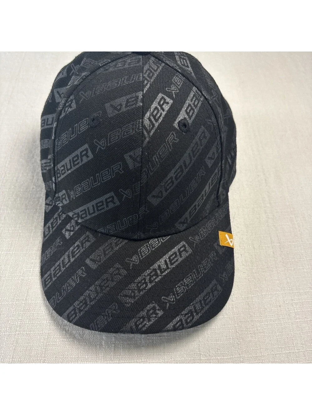 Bauer New Era 9Forty Full Print Adult Size Snapback-Black